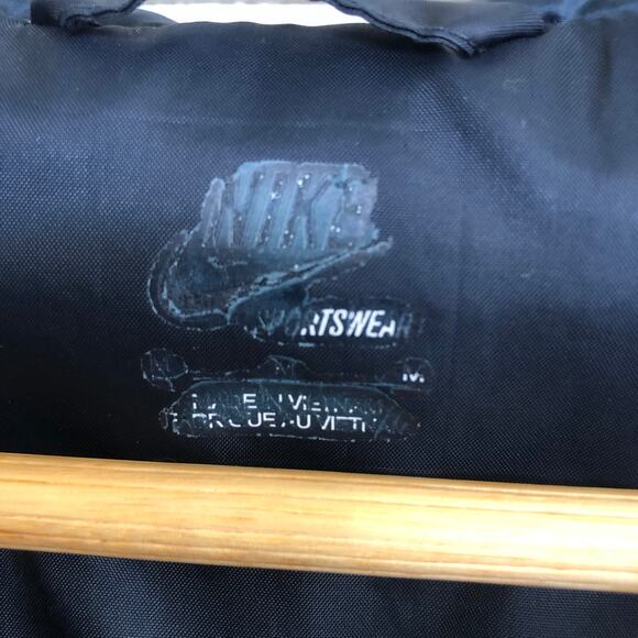 VTG 90s Nike The Windrunner Windbreaker Hooded Running Jacket Womens Medium - Picture 5 of 15
